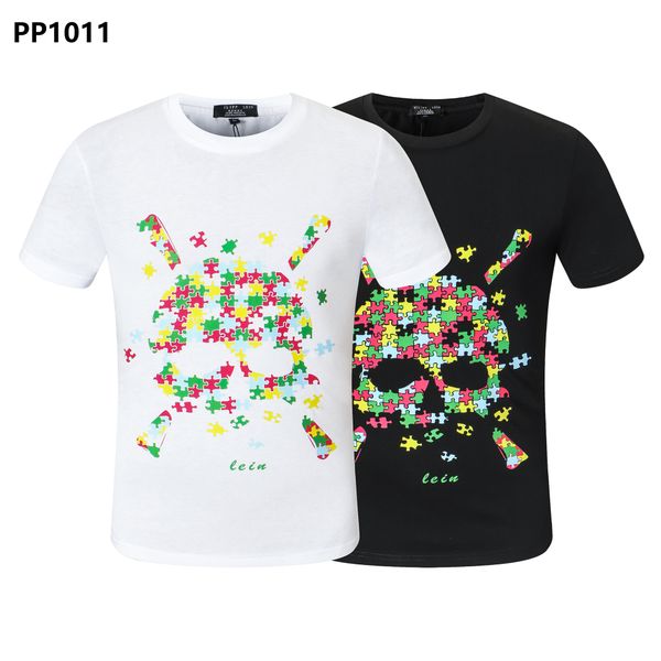 plein-plein t shirt mens metal letters embroidered european fashion streetwear trend round neck pullover 78, White;black
plein-plein t shirt mens metal letters embroidered european fashion streetwear trend round neck pullover 78, White;black
