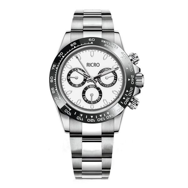 men's mechanical watch ceramic ring mouth multi-functional automatic movement no timing function 40mm size made of 316 fine s356q, Slivery;brown
men's mechanical watch ceramic ring mouth multi-functional automatic movement no timing function 40mm size made of 316 fine s356q, Slivery;brown