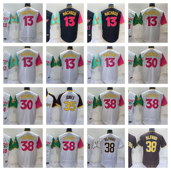 2022 new baseball jersey 13 manny machado 30 eric hosmer 35 randy jones 38 jorge alfaro stitched jerseys men size s--xxxl, Blue;black
2022 new baseball jersey 13 manny machado 30 eric hosmer 35 randy jones 38 jorge alfaro stitched jerseys men size s--xxxl, Blue;black