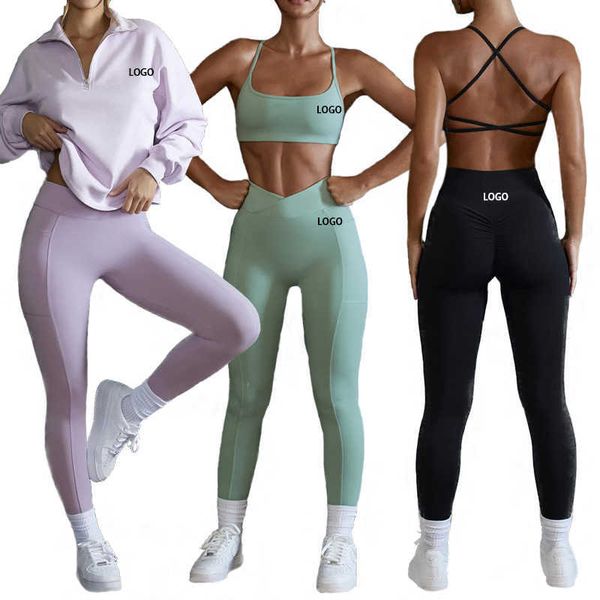 2023 custom gym fitness yoga sets 3 piece sports yoga suit fitness sport wear yoga active wear set
2023 custom gym fitness yoga sets 3 piece sports yoga suit fitness sport wear yoga active wear set