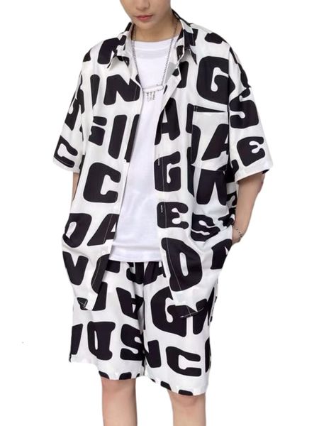 mens tracksuits handsome funny shorts set harajuku half sleeve suits casual male letter pattern printed suit 2 pieces 230414, Gray
mens tracksuits handsome funny shorts set harajuku half sleeve suits casual male letter pattern printed suit 2 pieces 230414, Gray