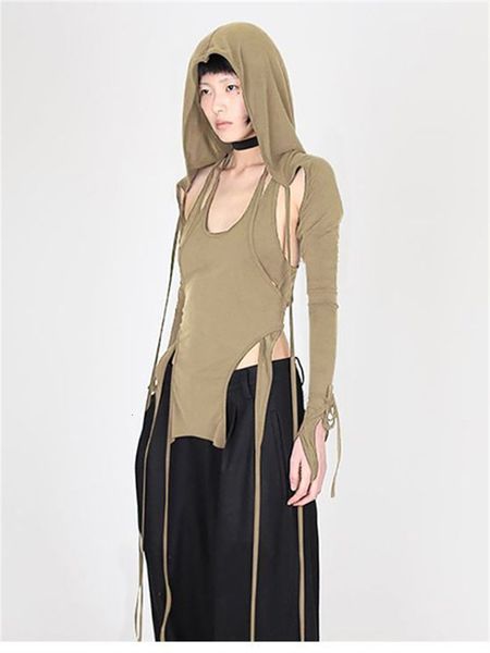 camisoles tanks y2k accessories korean fashion tribal harajuku solid vest hat hooded long sleeve short sets irregular camisole women clothes, Black;white
camisoles tanks y2k accessories korean fashion tribal harajuku solid vest hat hooded long sleeve short sets irregular camisole women clothes, Black;white