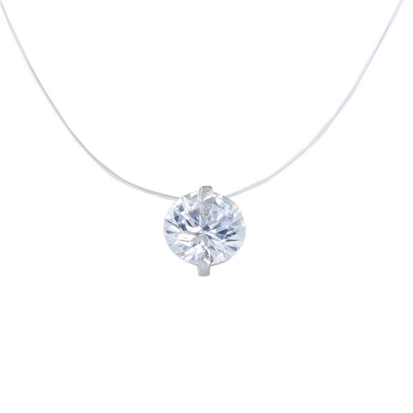 new invisible fishbone necklace zircon pendant s925 sterling silver fashion and popular jewelry
new invisible fishbone necklace zircon pendant s925 sterling silver fashion and popular jewelry