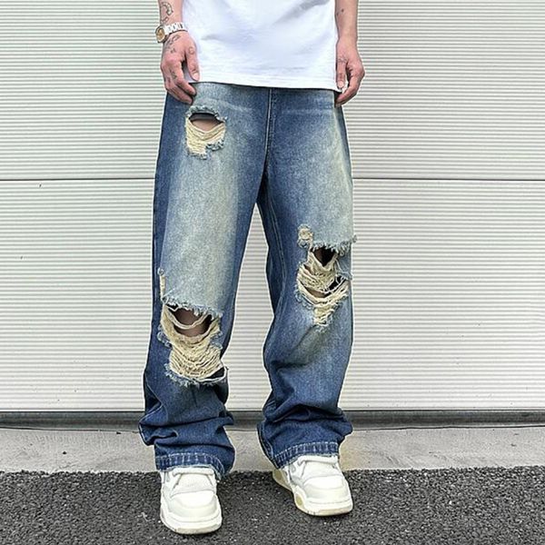 cargo pants hip hop washed baggy wide leg casual jeans for men distressed denim trousers oversized, Black;brown
cargo pants hip hop washed baggy wide leg casual jeans for men distressed denim trousers oversized, Black;brown