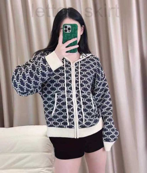 women's sweaters designer the right version of 2022 new dark blue triumphal arch jacquard sweater hooded zipper loose sports coat xgmu, White;black
women's sweaters designer the right version of 2022 new dark blue triumphal arch jacquard sweater hooded zipper loose sports coat xgmu, White;black