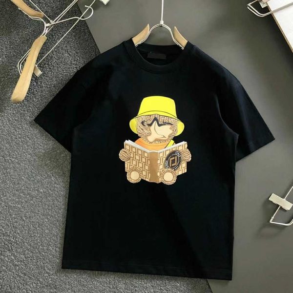 designer luxury fends classic 2023 new short sleeve t-shirt fashion bear print loose summer cool versatile male and female, Black;brown
designer luxury fends classic 2023 new short sleeve t-shirt fashion bear print loose summer cool versatile male and female, Black;brown