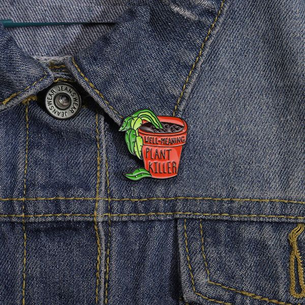 plant potted enamel pins badge brooches plant killer lapel backpack metal accessories women jewelry wholesale gifts friends, Blue
plant potted enamel pins badge brooches plant killer lapel backpack metal accessories women jewelry wholesale gifts friends, Blue