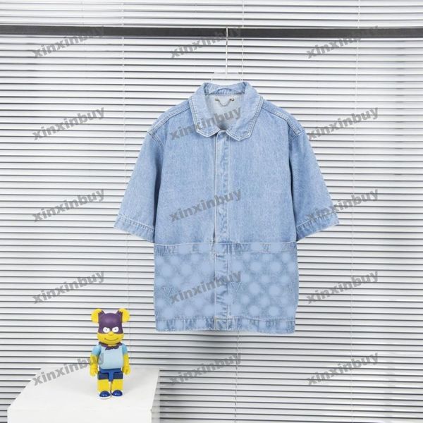xinxinbuy men designer tee t shirt 23ss paris emboss panelled letter print short sleeve cotton women black white blue gray s-2xl, Black;brown
xinxinbuy men designer tee t shirt 23ss paris emboss panelled letter print short sleeve cotton women black white blue gray s-2xl, Black;brown