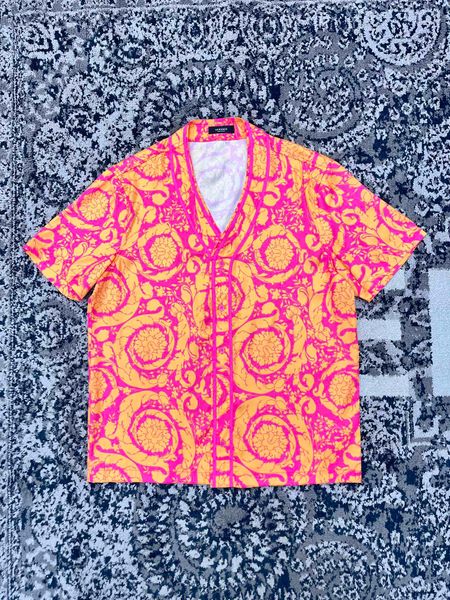 2023 spring and fall new wonderful mens designer luxury beautiful color printing shirts - us size shirts - mens designer button short sleeve, White;black
2023 spring and fall new wonderful mens designer luxury beautiful color printing shirts - us size shirts - mens designer button short sleeve, White;black