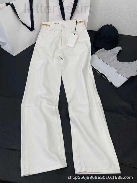 women's jeans designer arc de triomphe european 2023 new spring white chain high waist loose straight slim pants xrxf, Blue
women's jeans designer arc de triomphe european 2023 new spring white chain high waist loose straight slim pants xrxf, Blue