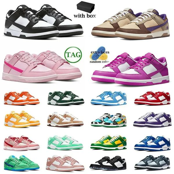 

with box lows panda casual shoes setsubun triple pink unc grey fog syracuse medium olive safari mix active fuchsia walking gai jogging sneak, Black