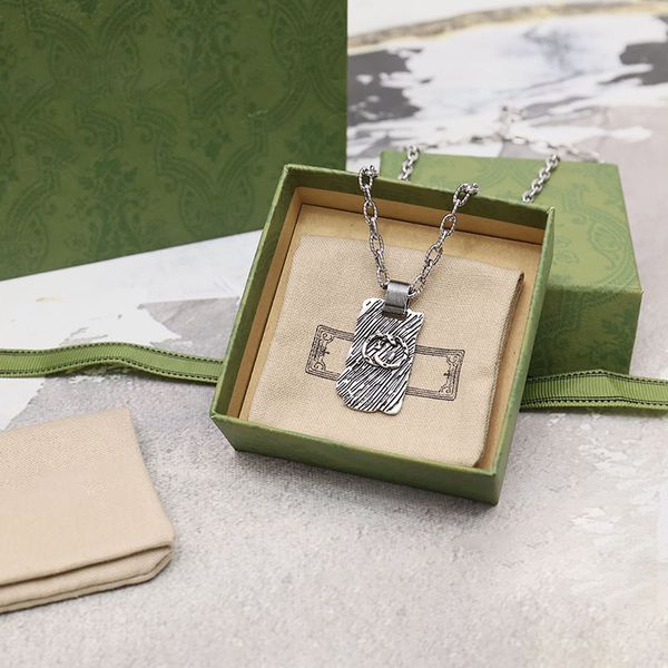 vintage metal necklace designer letter pendant necklaces fashion mens chain charm jewelry fashion gift lover jewelrys, Silver
vintage metal necklace designer letter pendant necklaces fashion mens chain charm jewelry fashion gift lover jewelrys, Silver