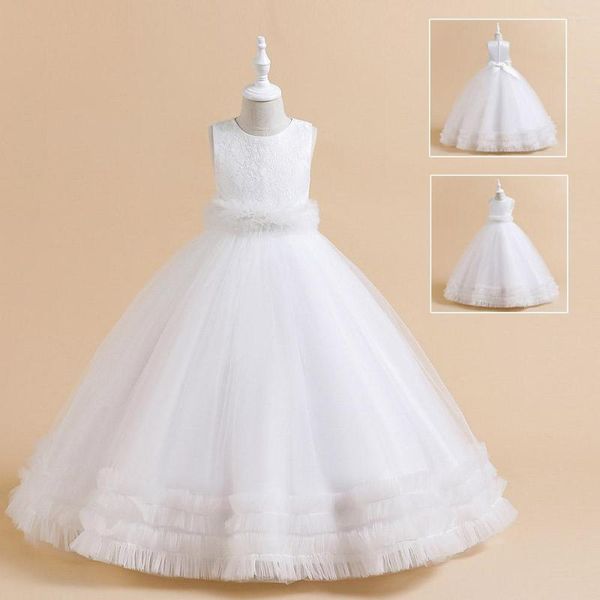 Elegant Sleeveless Tulle Layered wer Girl Dresses for 2024 Weddings and Parties, Red
Elegant Sleeveless Tulle Layered wer Girl Dresses for 2024 Weddings and Parties, Red