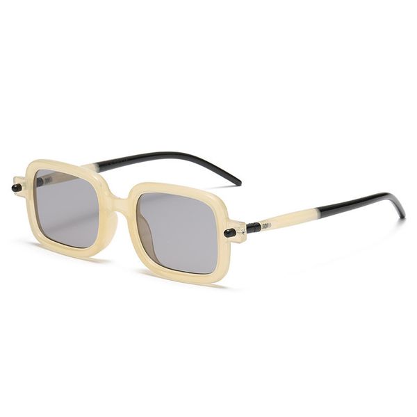 trendy street vintage literary square sunglasses cross-border modern ins anti-blue light sunglasses, White;black
trendy street vintage literary square sunglasses cross-border modern ins anti-blue light sunglasses, White;black