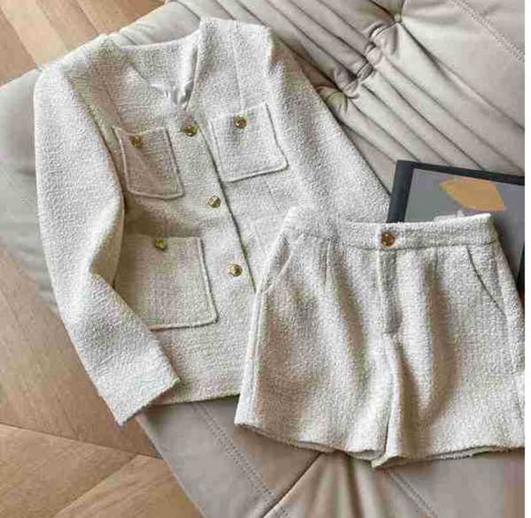 two piece dress designerluxury women's two piece sets new autumn winter two-piece fashion tweed jacket short pants womens autumn bxbh, White
two piece dress designerluxury women's two piece sets new autumn winter two-piece fashion tweed jacket short pants womens autumn bxbh, White