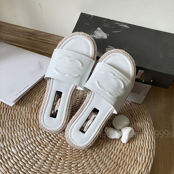 channel women's shoes straw-woven fisherman's slippers thick-soled slippers designer sandals heel height flat slippers shoes 35-40, Black
channel women's shoes straw-woven fisherman's slippers thick-soled slippers designer sandals heel height flat slippers shoes 35-40, Black