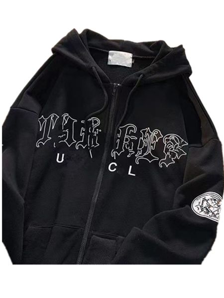 men's hoodies sweatshirts men emo hoodie skeleton streetwear long sleeve anime zip up letter oversized homme harajuku clothing, Black
men's hoodies sweatshirts men emo hoodie skeleton streetwear long sleeve anime zip up letter oversized homme harajuku clothing, Black