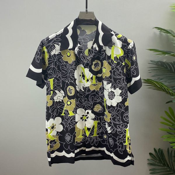 men's casual shirts floral print shirt short sleeve casual men shirt streetwear summer camisa fashion masculina chinese shirt moda homb, White;black
men's casual shirts floral print shirt short sleeve casual men shirt streetwear summer camisa fashion masculina chinese shirt moda homb, White;black