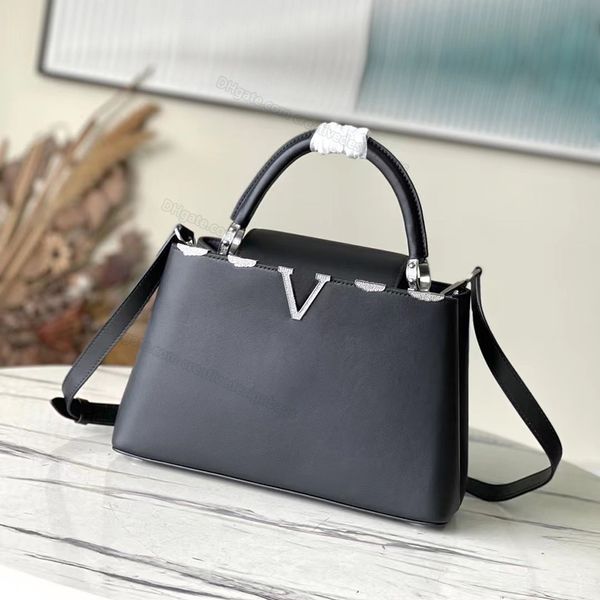 10a l bag fashion genuine crossbody shoulder bag capuc mm bb mini totes handbag silver metal shoulder strap crystal diamond corolla decorati
10a l bag fashion genuine crossbody shoulder bag capuc mm bb mini totes handbag silver metal shoulder strap crystal diamond corolla decorati