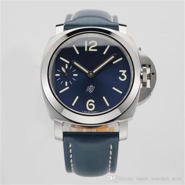 hw factaory pam1085 montre de luxe mens watches 44mm 6000 manual mechanical movement aisi 316l fine steel watch leather strap wris292e, Slivery;brown
hw factaory pam1085 montre de luxe mens watches 44mm 6000 manual mechanical movement aisi 316l fine steel watch leather strap wris292e, Slivery;brown