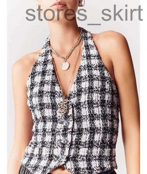 women's t-shirt designerchan 2023 summer new women's tube vest tweed t-shirt hollow out grade casual shirt women's 3ywg, White
women's t-shirt designerchan 2023 summer new women's tube vest tweed t-shirt hollow out grade casual shirt women's 3ywg, White