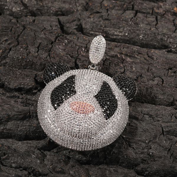 iced out zirconia fashion panda pendant necklace stainless steel chain bling zirconia panda shape fashion jewelry dropshipping wholesale gif, Silver
iced out zirconia fashion panda pendant necklace stainless steel chain bling zirconia panda shape fashion jewelry dropshipping wholesale gif, Silver