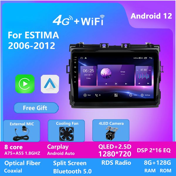 dsp ips android 12 video car radio for toyota estima 2006-2012 stereo gps navigation carplay multimedia bt video player 2din
dsp ips android 12 video car radio for toyota estima 2006-2012 stereo gps navigation carplay multimedia bt video player 2din