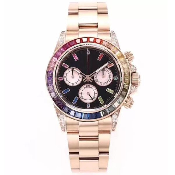 40mm u1 mens sports mechanical watch hand inset diamond process waterproof luminous diameter rainbow diamond, Slivery;brown
40mm u1 mens sports mechanical watch hand inset diamond process waterproof luminous diameter rainbow diamond, Slivery;brown