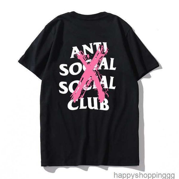 designer t shir fashion ani social club cross prin casual shor sleeve moion curren 2023ess, White;black
designer t shir fashion ani social club cross prin casual shor sleeve moion curren 2023ess, White;black