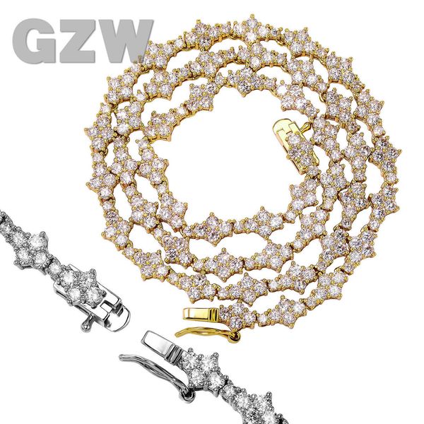 sumptuous new tennis chain bracelet necklace floral mixed set single row full prong cz cubic zirconia diamond couple hip hop jewelry accesso, Silver
sumptuous new tennis chain bracelet necklace floral mixed set single row full prong cz cubic zirconia diamond couple hip hop jewelry accesso, Silver