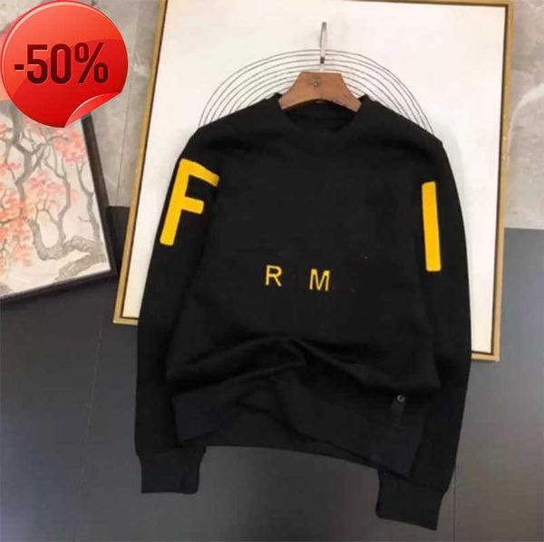 men's sweaters designer fen chest embroidered badge men hoodies womens couple models size s-6xl clothes 100% cotton s to 2xl size, White;black
men's sweaters designer fen chest embroidered badge men hoodies womens couple models size s-6xl clothes 100% cotton s to 2xl size, White;black