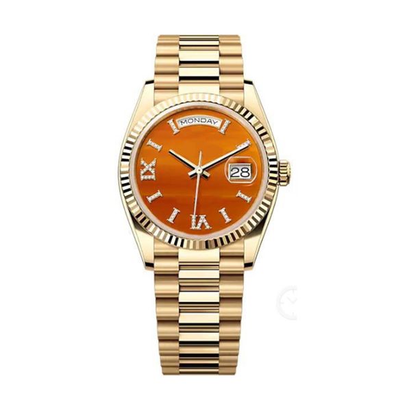 DAY Mens watch 40mm lady 36mm woman gold 904L stainless steel strap with diamond ST9 hidden Aik folding buckle waterproof king Dhgates watch jason 007 montre watch lb, Bronze
DAY Mens watch 40mm lady 36mm woman gold 904L stainless steel strap with diamond ST9 hidden Aik folding buckle waterproof king Dhgates watch jason 007 montre watch lb, Bronze