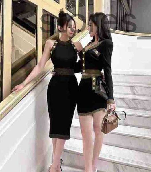 women's sweaters designerwomen's sweaters designer 23 spring/summer gold rimmed sleeveless vest two-piece white black 2olm
women's sweaters designerwomen's sweaters designer 23 spring/summer gold rimmed sleeveless vest two-piece white black 2olm