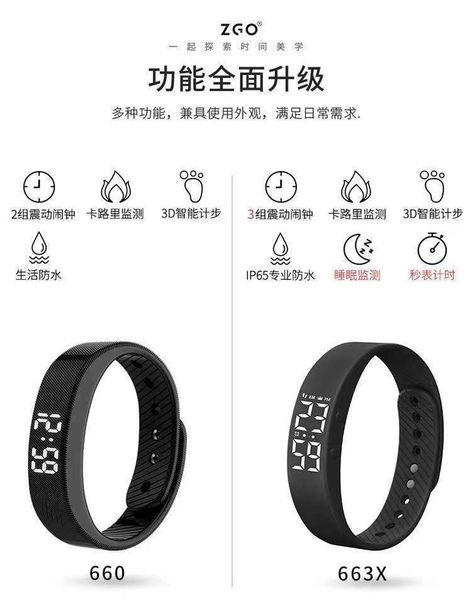 zhenggang zgo smart sports bracelet watch male and female junior high school students black technology running alarm clock waterproof electr, Silver
zhenggang zgo smart sports bracelet watch male and female junior high school students black technology running alarm clock waterproof electr, Silver