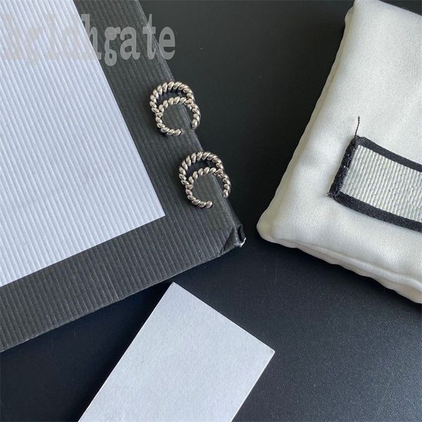 luxury double g earings letter stud designer earrings designers for women retro 18k gold color alloy thick orecchini silver plated cjeweler, Golden;silver
luxury double g earings letter stud designer earrings designers for women retro 18k gold color alloy thick orecchini silver plated cjeweler, Golden;silver