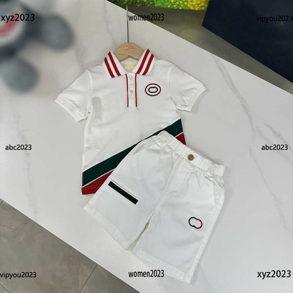 luxury tracksuits classic stripe kids clothing sets baby polo shirt suit 2pcs closing sleeves polo and shorts size 100-150 cm ing, White
luxury tracksuits classic stripe kids clothing sets baby polo shirt suit 2pcs closing sleeves polo and shorts size 100-150 cm ing, White