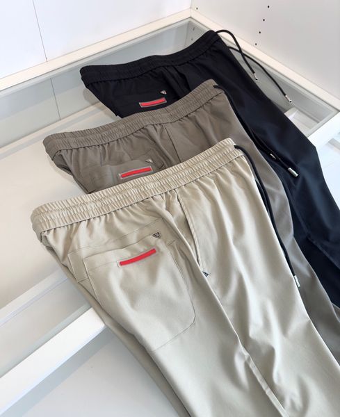 2023 summer new brand mens pants straight design comfortable breathable material designer pants, Black
2023 summer new brand mens pants straight design comfortable breathable material designer pants, Black