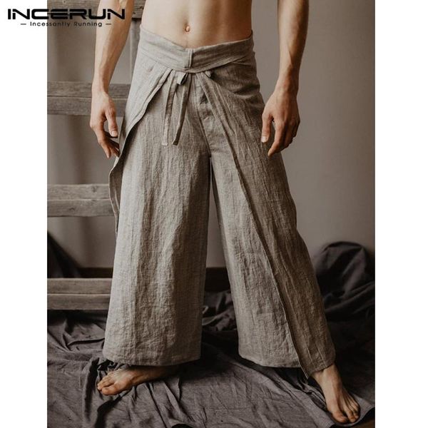 pants incerun men thai fisherman pants loose vintage solid color women pants 2022 streetwear joggers wide leg pants men trousers s5xl, Black
pants incerun men thai fisherman pants loose vintage solid color women pants 2022 streetwear joggers wide leg pants men trousers s5xl, Black
