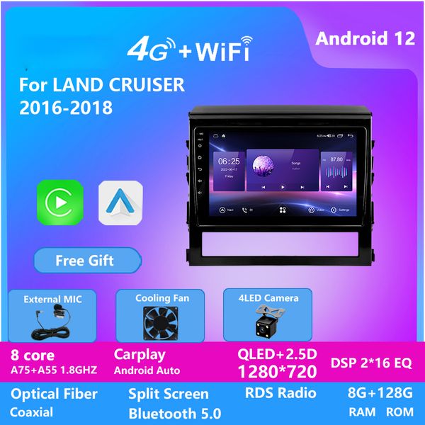android 12 carplay auto car radio gps multimedia player for toyota land cruiser lc200 2016-2018 2din autoradio 360 camera 8core
android 12 carplay auto car radio gps multimedia player for toyota land cruiser lc200 2016-2018 2din autoradio 360 camera 8core