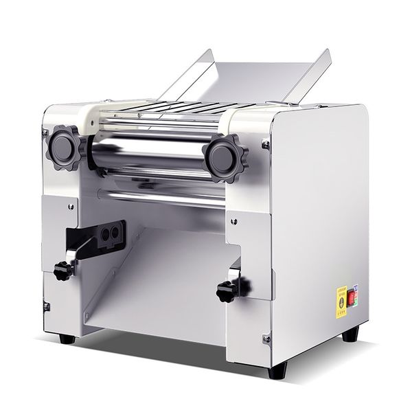 DHgate Electric Noodle Machine Stainless Steel Dough Sheeter Commercial Pasta Maker Machine Roller and Blade Changeable listed by DHgate