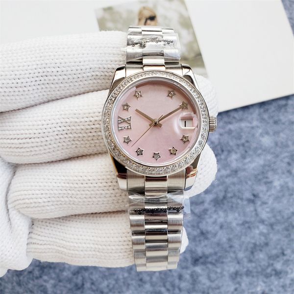 watch automatic mechanical womens watches 31mm silver wristband waterproof all stainless steel wristband fashion designer wristwatch a36, Slivery;brown
watch automatic mechanical womens watches 31mm silver wristband waterproof all stainless steel wristband fashion designer wristwatch a36, Slivery;brown