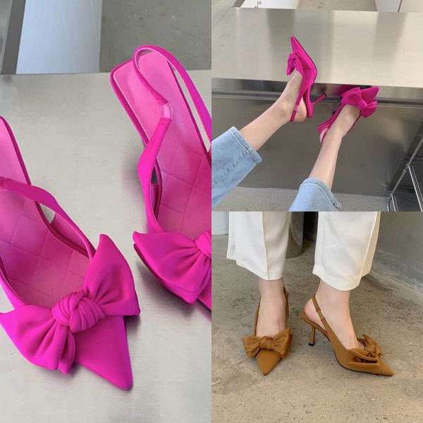 sandals slingback women's sandals fashionable pointed bow-knot female pumps elegant casual summer dress ladies shoes mules 230322, Black
sandals slingback women's sandals fashionable pointed bow-knot female pumps elegant casual summer dress ladies shoes mules 230322, Black