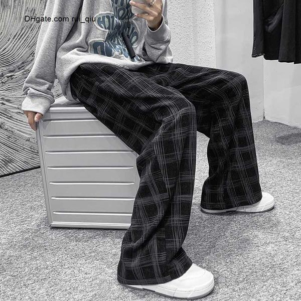 pants corduroy autumn men fashion retro casual plaid pants men streetwear hip hop loose straight trousers male large size s-5xlt220716, Black
pants corduroy autumn men fashion retro casual plaid pants men streetwear hip hop loose straight trousers male large size s-5xlt220716, Black