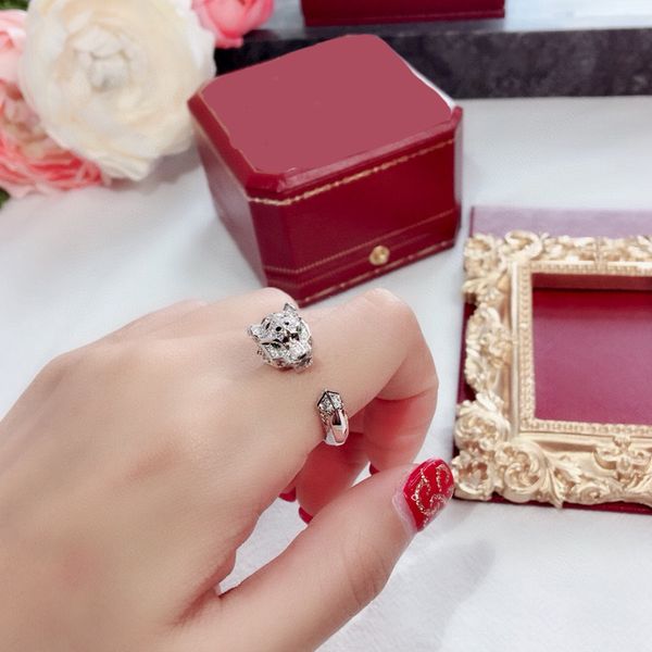 luxury cheetah leopard classic diamond wedding ring designer women rings wedding lovers gift engagement jewelry, Slivery;golden
luxury cheetah leopard classic diamond wedding ring designer women rings wedding lovers gift engagement jewelry, Slivery;golden