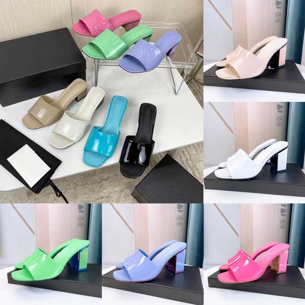 2023 classic ladies designer high heel 8cm slippers women summer solid color sandals leather thick heels 4.5 cm c buckle half slippers large, Black
2023 classic ladies designer high heel 8cm slippers women summer solid color sandals leather thick heels 4.5 cm c buckle half slippers large, Black