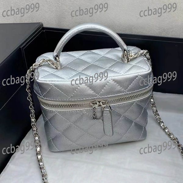 french women caviar vintage cosmetic bag silver hardware portable classic handbag cowhide leather quilted trend crossbody bag designer walle
french women caviar vintage cosmetic bag silver hardware portable classic handbag cowhide leather quilted trend crossbody bag designer walle