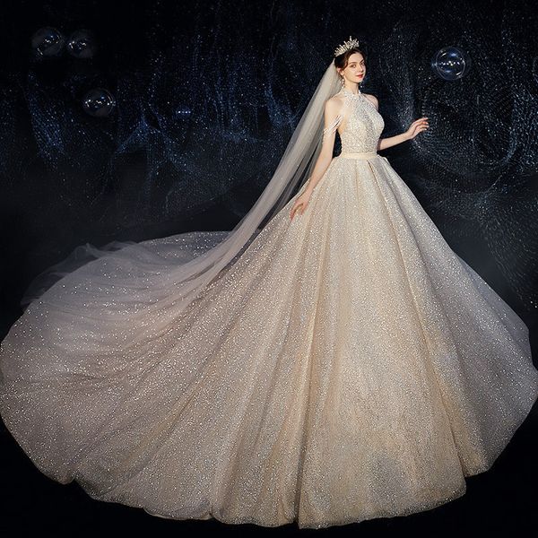 2023 dubai luxury a line wedding dresses sequined long tassels sleeve plus size chapel train sweetheart vestido de novia sequined bridal wed, White
2023 dubai luxury a line wedding dresses sequined long tassels sleeve plus size chapel train sweetheart vestido de novia sequined bridal wed, White