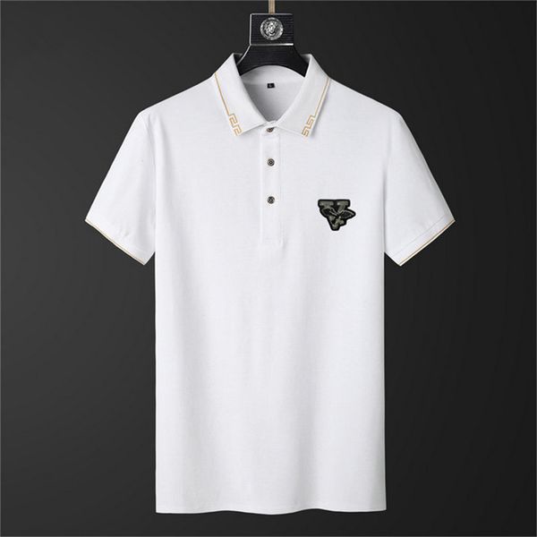 men's tee polo black and white color fashion casual business classic embroidered head brand 100 cotton street hip hop wear palm guillot, White;black
men's tee polo black and white color fashion casual business classic embroidered head brand 100 cotton street hip hop wear palm guillot, White;black