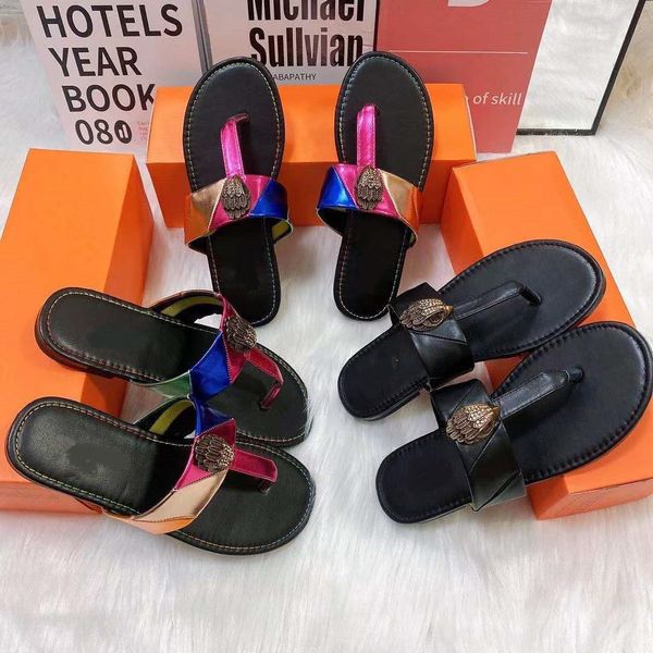 kurt geiger flip flops slippers women sandals stitching fashion luxury rainbow slipper designer slides flat shoes eagle head diamond buckle, Black
kurt geiger flip flops slippers women sandals stitching fashion luxury rainbow slipper designer slides flat shoes eagle head diamond buckle, Black