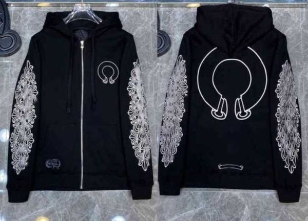 men's hoodies & sweatshirts 3a classic mens zipper ch hoodies designer horseshoe sanskrit cross print pullover heart hoody sweatshirts, Black
men's hoodies & sweatshirts 3a classic mens zipper ch hoodies designer horseshoe sanskrit cross print pullover heart hoody sweatshirts, Black